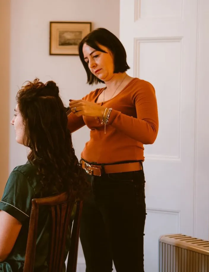 Stacey, bridal hairstylist